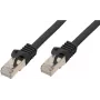 Tīkla kabelis S/CONN Cat. 7 S/FTP 30 m Melns
