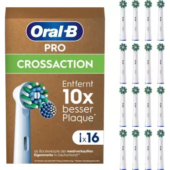 Oral-B Pro CrossAction rezerves birstes galviņas, 16 gab.
