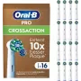 Oral-B Pro CrossAction rezerves birstes galviņas, 16 gab.