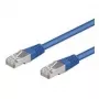 Wentronic Goobay CAT 5e komutācijas kabelis, SF/UTP, zils, 5 m - CCA vara maisījums (68057)