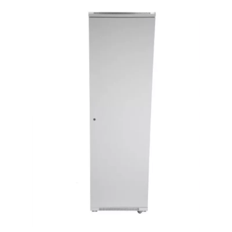 SOMI Networks | 37U, 19″ brīvi stāvošs skapis | 37U-60/80NAC | pelēks | maksimālā slodze 800 kg; noņemami un aizslēdzami sānu paneļi; stikla durvis; nesamontēts | dziļums: 80 cm