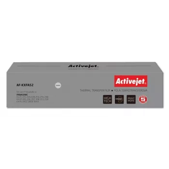 Activejet AF-KXFA52 kopēšanas plēve (aizstāj Panasonic KX-FA52; Supreme; melna)