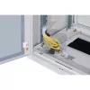 DIGITUS Professional Unique DN-19 22U-6/6-1 - skapis - gaiši pelēks, RAL 7035 - 22U - 48,3 cm (19) (DN-19 22U-6/6-1)