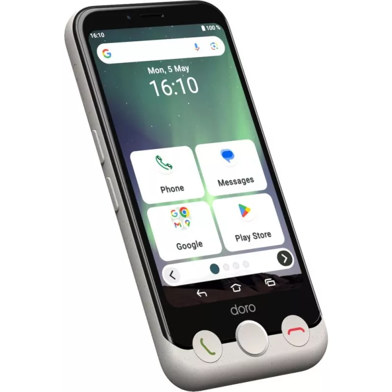 Viedtālrunis Doro Aurora A10 4,5 collu 4GB RAM 64GB Melns Balts