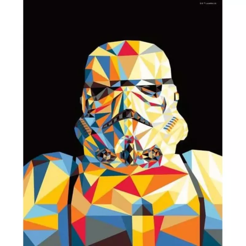 CreArt Star Wars - Stormtrooper, gleznošana