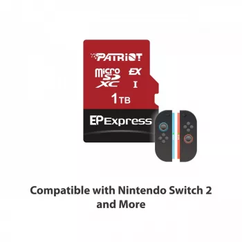 microSDXC karte Patriot 1TB Express 800/600MB/s PEF1TEPEXMCX