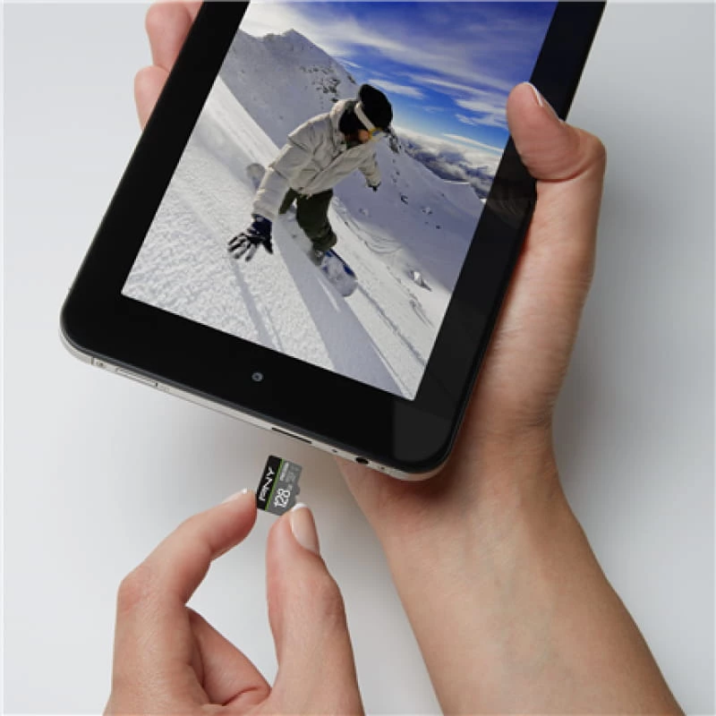 MicroSDXC zibatmiņas karte PNY PRO Elite 128 GB UHS-I modelis P-SDU128V31100PRO-GE