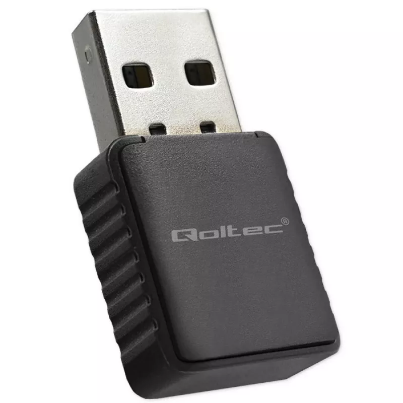 Bezvadu USB adapteris QOLTEC 56988 Dual Band 1300 Mbps USB 3.0