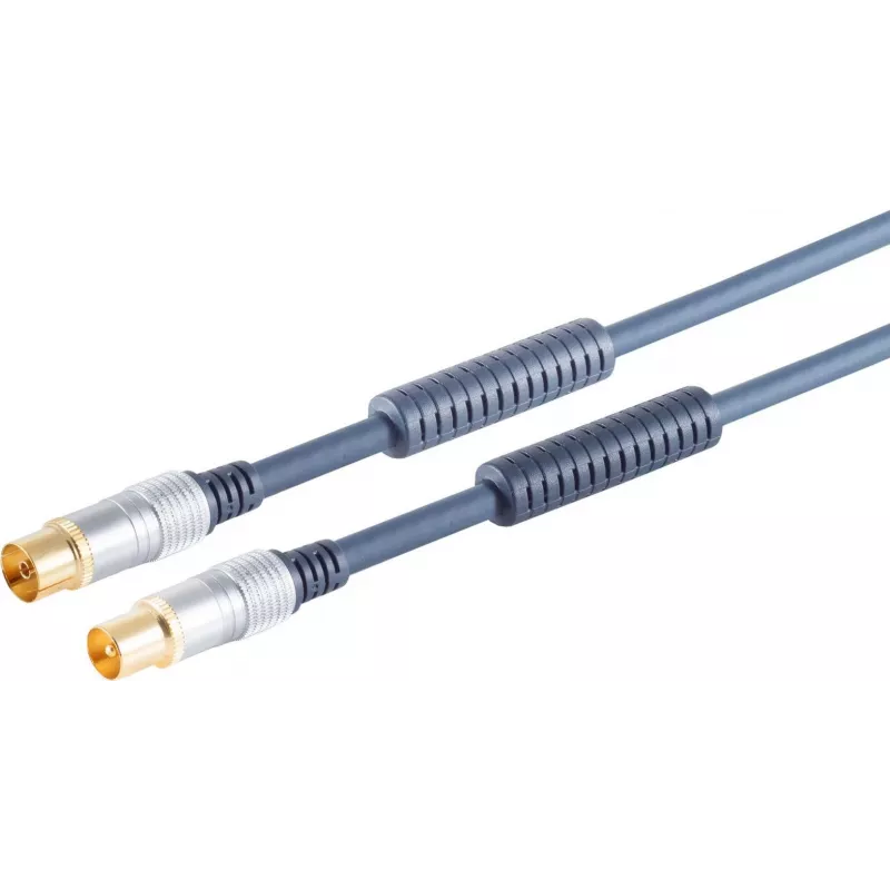 Koaksiālais antenas kabelis ShiverPeaks 80208-15MHQ 15 m ar savienotāju un filtru