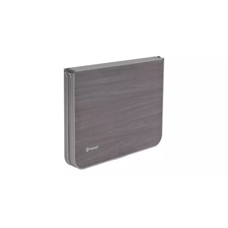 Āra galds Outwell Coledale L — alumīnija rāmis, sveķu virsma, 800×1200 mm, 8,4 kg, pelēks