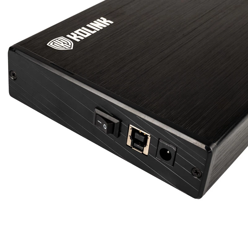 Ārējais 3,5 collu HDD korpuss Kolink HDSU3U3 USB 3.0 — melns