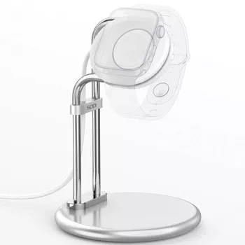 Apple Watch statīvs SAW-300 indukcijas sudrabs