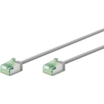Tīkla kabelis Goobay 74346 RJ-45 Cat8.1 1m pelēks