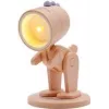 Galda lampa LED Rozā RealPower 486319 1 spuldze darbināma ar baterijām