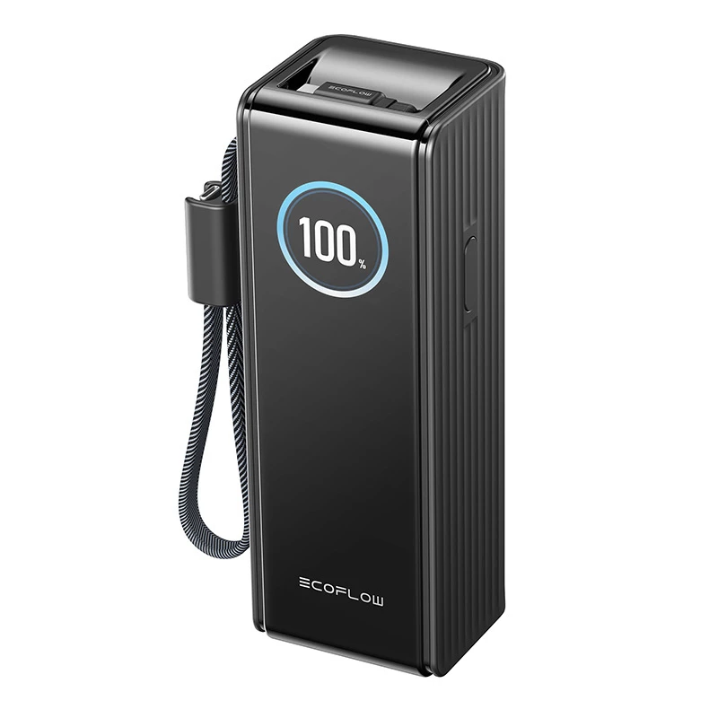 Powerbank ECOFLOW RAPID 25K ar iebūvētu kabeli