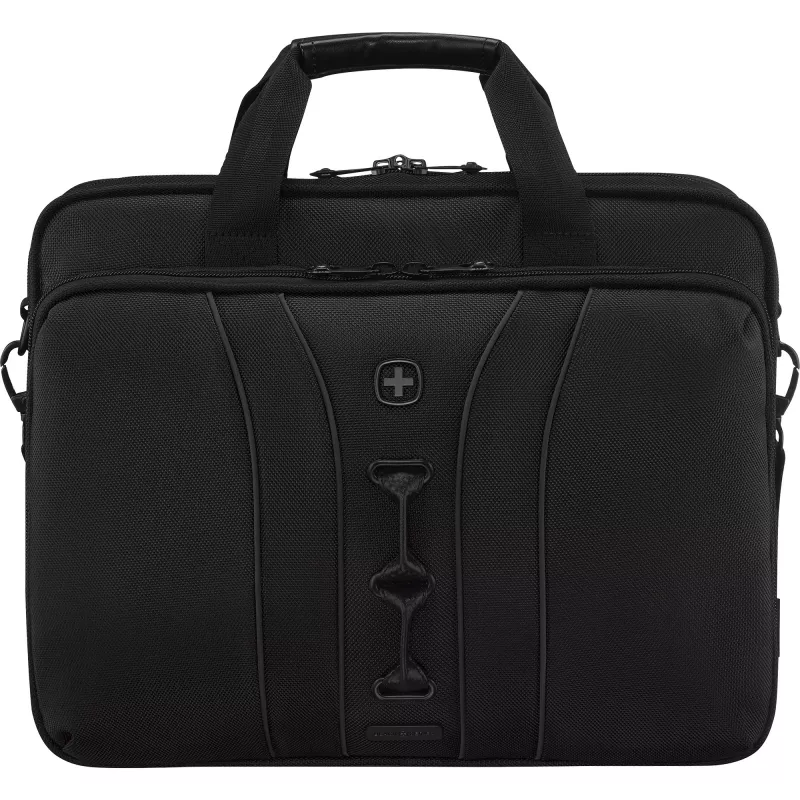 Portatīvā datora maciņš Wenger Legacy Melns Series 16 collas — piemērots līdz 40,6 cm, melns