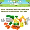 Animal Popular Playthings Magnetic Mix or Match Animals Daudzkrāsains