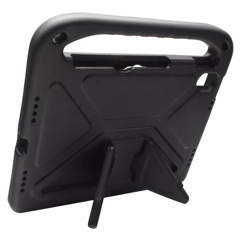 RealPower Shell maciņš iPad 10. paaudzei (10,9 collas) — putuplasts, melns