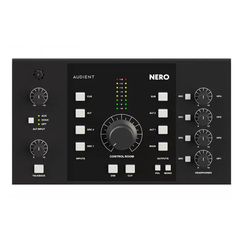Audient NERO - klausīšanās monitora kontrolieris