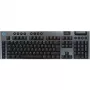 Logitech G G915 X LIGHTSPEED tastatūra spēlēm USB RF Bezvadu Bluetooth AZERTY franču melna