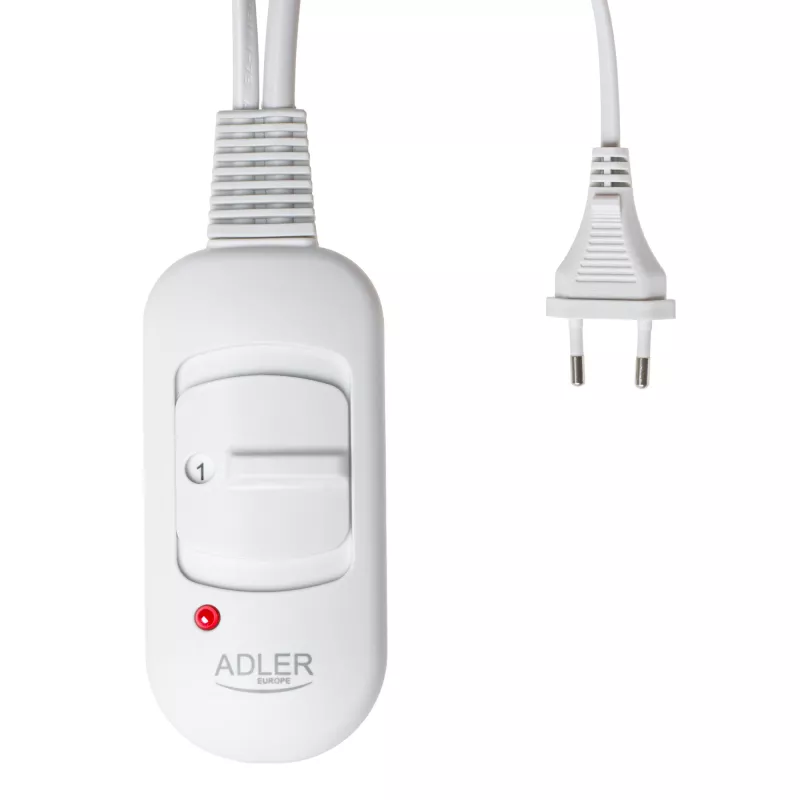 Elektriskais sildīšanas paliktnis Adler AD 7444, 80 W, 2 siltuma līmeņi, mazgājams, tālvadība, rozā