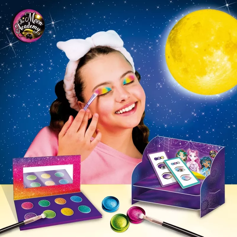 Lisciani Moon Academy Moon Eyeshadows lomu spēļu grima komplekts