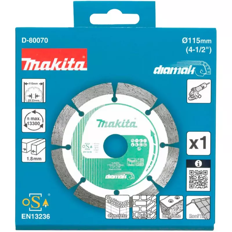 Makita D-80070 dimanta disks 115x22,23 DIAMAK (D-80070)