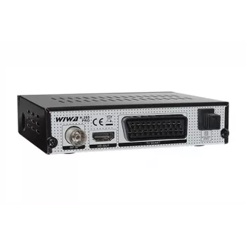 Virszemes HD digitālais TV uztvērējs WIWA H.265 PRO DVB-T/DVB-T2 — Full HD, H.265, HDMI, SCART, USB, ierakstīšana