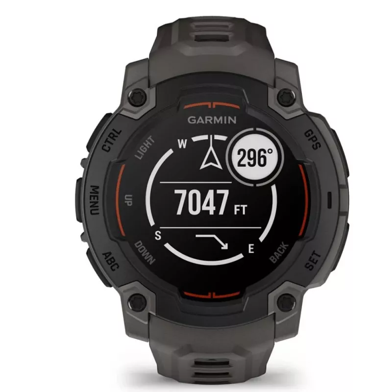Garmin Instinct E 2,29 cm (0,9) MIP 45 mm Digitāls 176 x 176 pikseļi Melns GPS (satelīts)