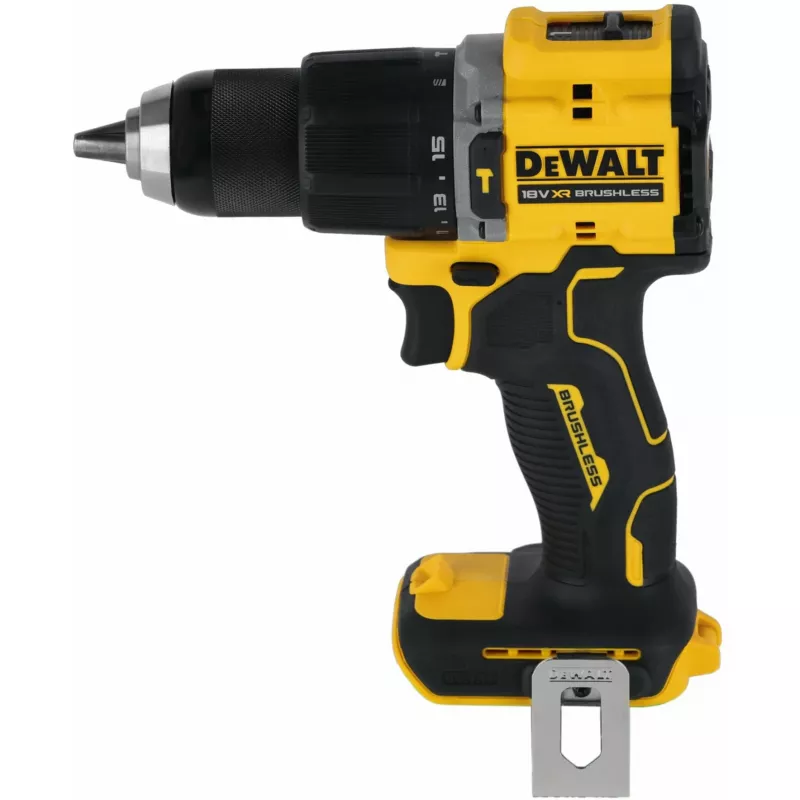 Bezvada urbjmašīna-skrūvgriezis DeWalt DCD799NT-XJ 18 V bezsuku motors kompakts dizains