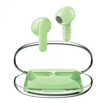 Bluetooth austiņas Awei T85 ENC TWS zaļas