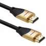 Qoltec 50356 HDMI v2.1 kabelis Ultra ātrgaitas 8K | 60Hz | 28AWG | GOLD | 3m