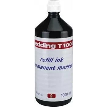 Marķiera uzpilde Edding T 1000 Sarkana 1000 ml 1 gab.