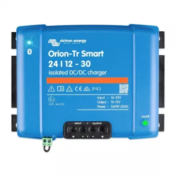 DC-DC lādētājs Victron Energy Orion-Tr ORI241236120 24V uz 12V 30A izolēts