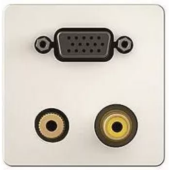 VGA Audio Video pieslēgvirsma (1/2 kabeļa atzars) kindermann 7454000551