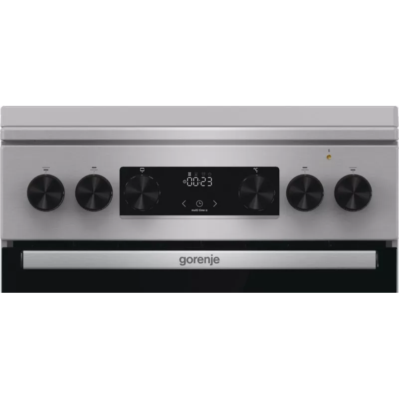 Gorenje GKS5C71XF brīvi stāvoša plīts ar cepeškrāsni Sudraba