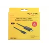 DeLOCK 85256 video kabeļa adapteris 2 m USB Type-C DisplayPort Melns