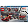 LEGO City F1 boksu pieturas komplekts 60443 — Ferrari F1 auto, 322 detaļas, 5 minifigūras, vecums 6+