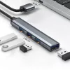 USB centrmezgls QOLTEC 53793 — USB 3.0 ieeja, 3× USB 2.0 pieslēgvietas