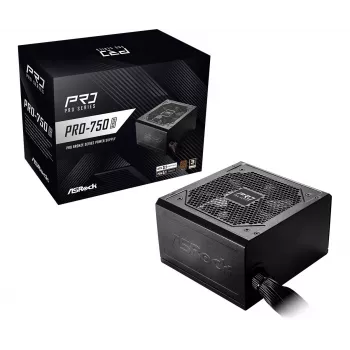 ASRock PRO-750B 750W 80 PLUS Bronze barošanas bloks