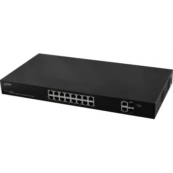 PULSAR SF116 tīkla slēdzis Pārvaldīts Fast Ethernet (10/100) Barošana caur Ethernet (PoE) 1U Melns