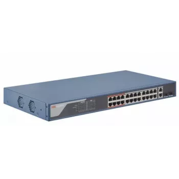 Tīkla slēdzis Hikvision DS-3E1326P-EI — 26 porti, 14,8 Gbps komutācijas jauda