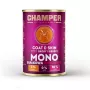 CHAMPER Coat & Skin Monoprotein Beef - mitrā suņu barība - 400g