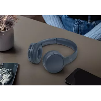 Muse M-272 BTB austiņas/headsets Bezvadu galvas saite Mūzika USB Type-C Zils