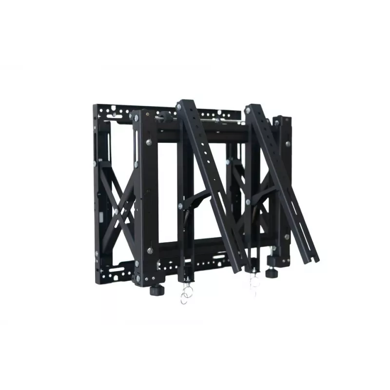 Edbak VWPOP65-P plakanā ekrāna sienas stiprinājums - plakanā ekrāna sienas stiprinājumi (60 kg, 42 collas, 65 collas, 100 x 100 mm, 400 x 200 mm, melns)