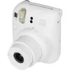 Fujifilm Instax Mini 12 tūlītējās drukas kamera, balta — 86×54 mm izdrukas, 60 mm fokusa attālums, AA baterija