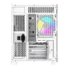 Datora korpuss DarkFlash B275 PRO (balts) ar 6 ventilatoriem
