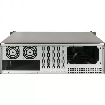 Servera skapis Inter-Tech 3U-K-340L melns ATX 60 mm ventilatori