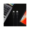 Green Cell KABGC30 USB kabelis USB 2.0 1.2 m USB C Melns
