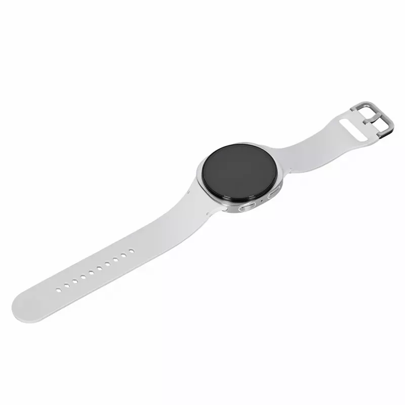 Viedpulkstenis Samsung Galaxy Watch 8 44 mm sudraba, 1,5 collu AMOLED 480x480, 5 ATM, GPS, 32 GB, 435 mAh